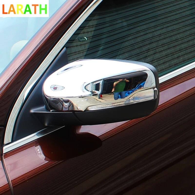 Новинка для Volvo XC60 2014 2015 хромированные защитные зеркала заднего вида из