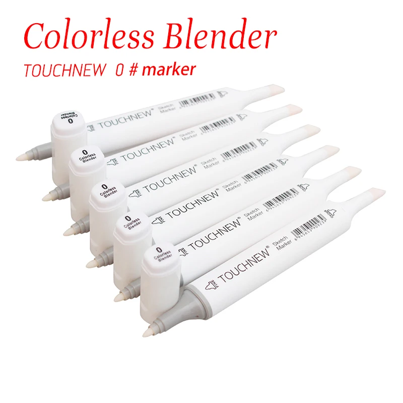 Touthnew 0 # маркеры бесцветные блендер насадка эскиз Copic Маркер кисть для рисования