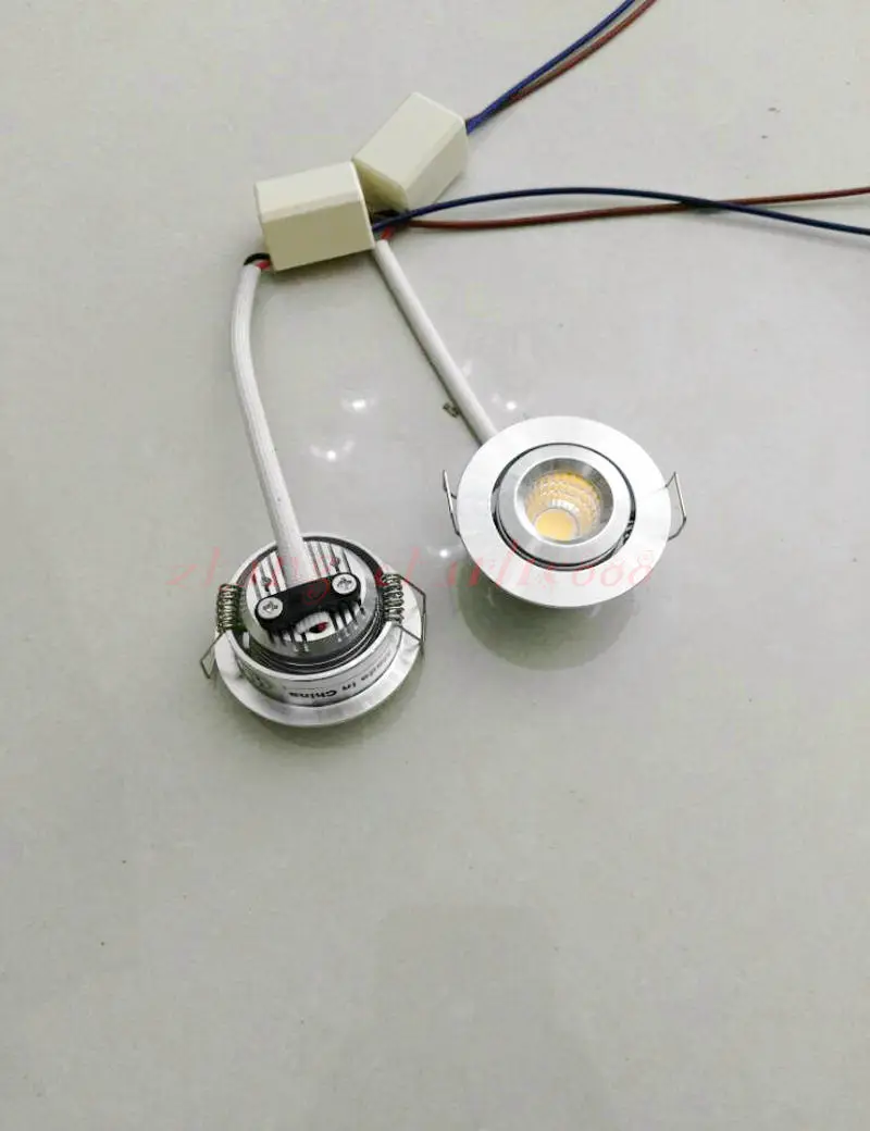 Mini LED Downlight 1*3W COB Dimmable Recessed Down Light Ceiling new Style Bedroom Lamp + Driver 2 Years Warranty Free | Освещение