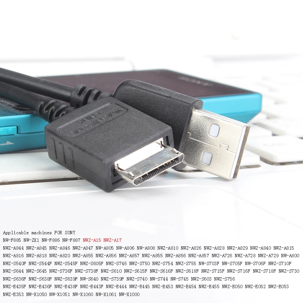 Зарядное устройство Zhenfa для SONY с USB кабелем MP3 плеера|usb cable for mp3|cable mp3charger sony |