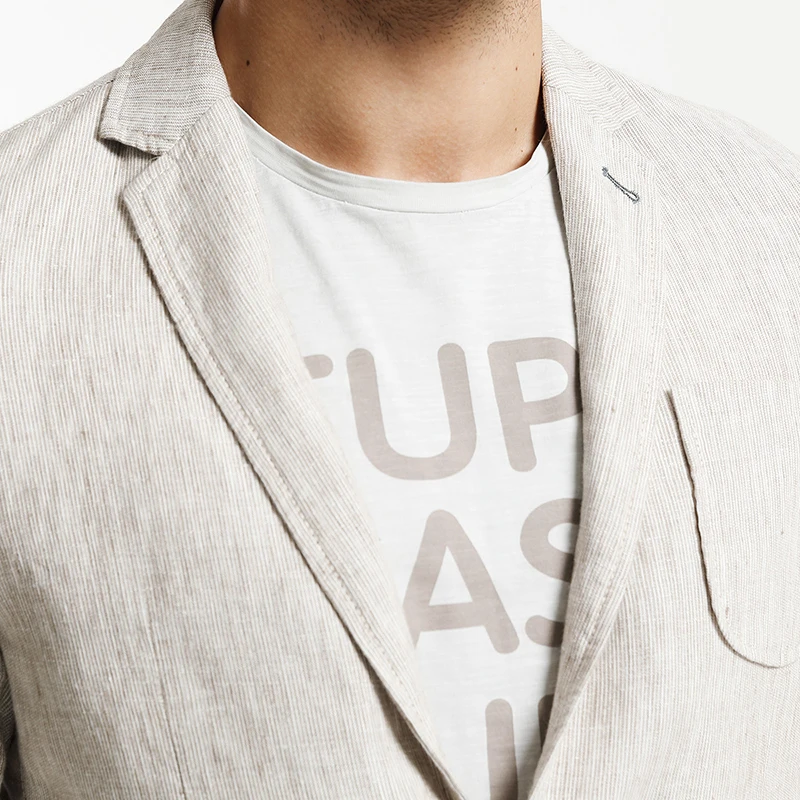 SIMWOOD 2018 осенью новый блейзеры в повседневном стиле Для мужчин костюмы белье