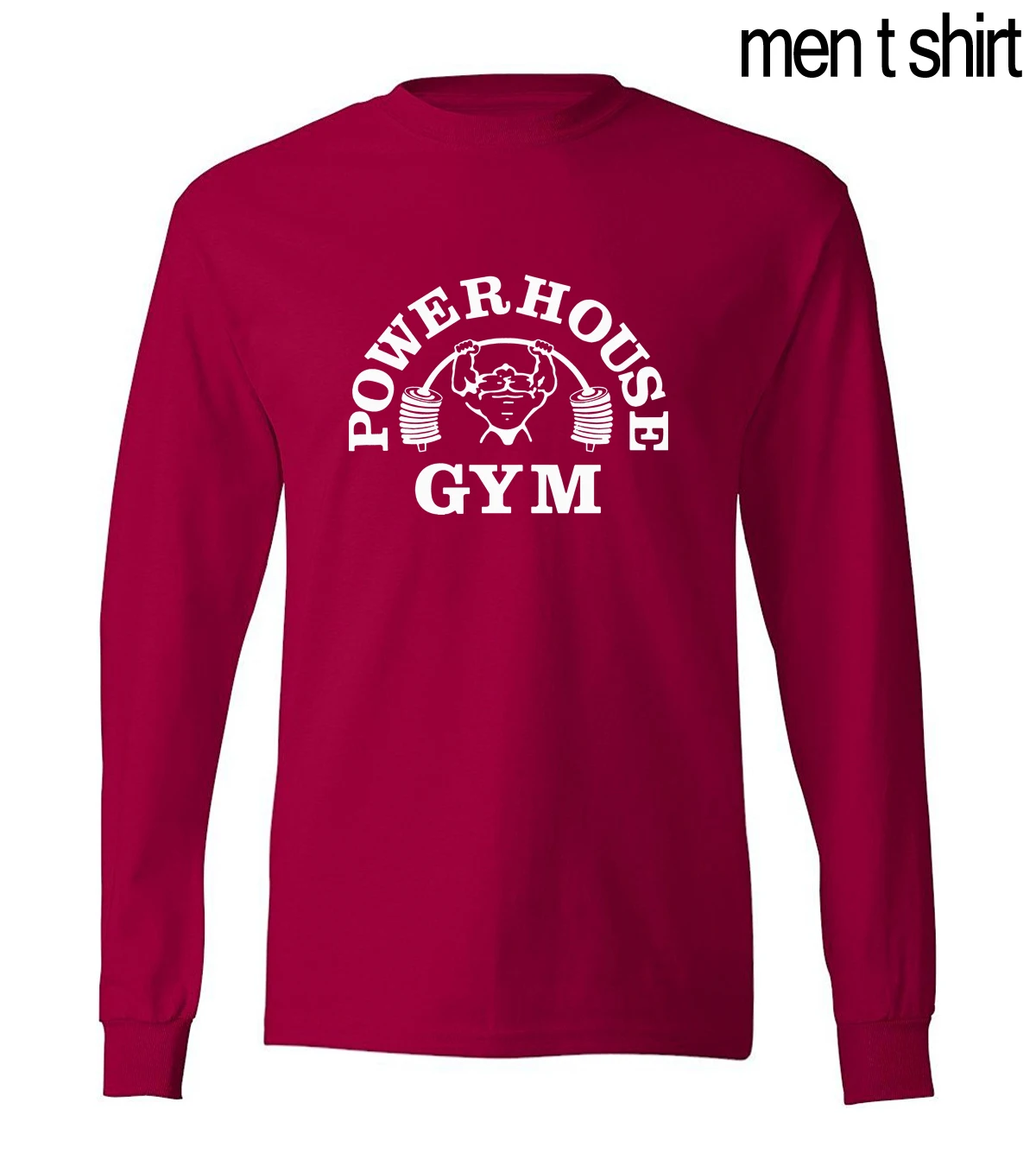 Powerhouse Мужская футболка с длинным рукавом для бодибилдинга и фитнеса осень 2020