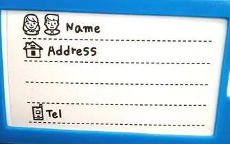 Новинка 1 шт. мультяшный стежок Именной держатель для карт идентификационный