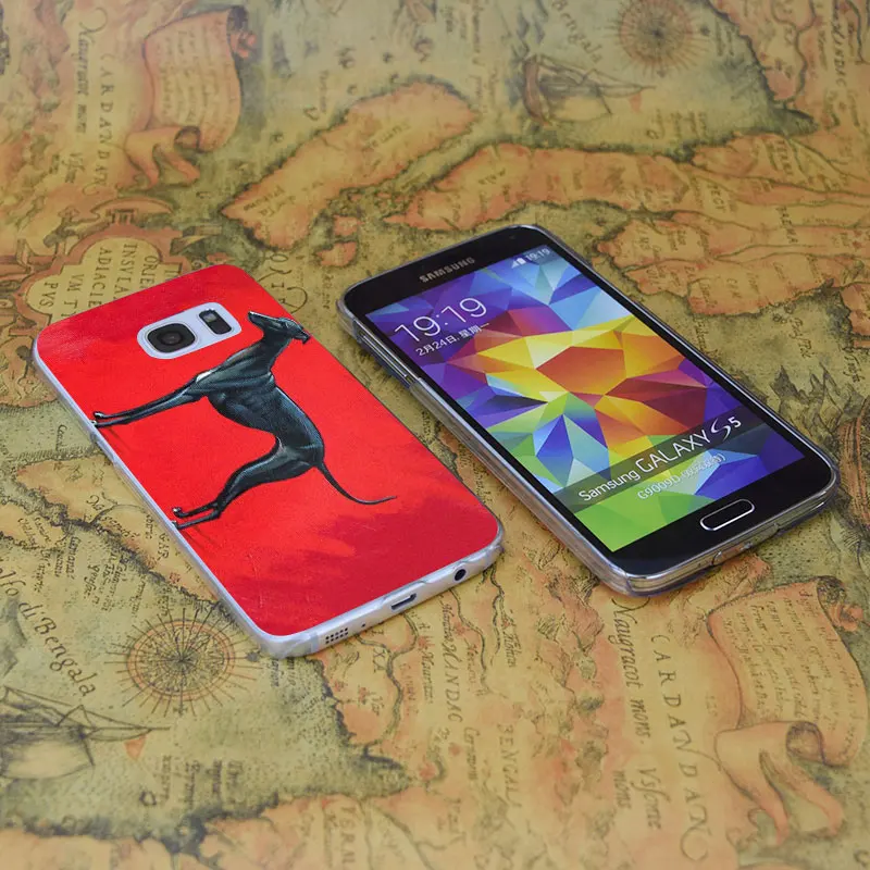 E2430 черный прозрачный жесткий чехол для samsung Galaxy Note S 3 4 5 6 7 8 9 Mini Edge Plus |