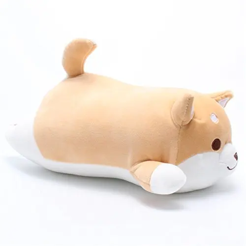 Дропшиппинг бесплатная доставка 40 см Милая забавная розовая плюшевая корги