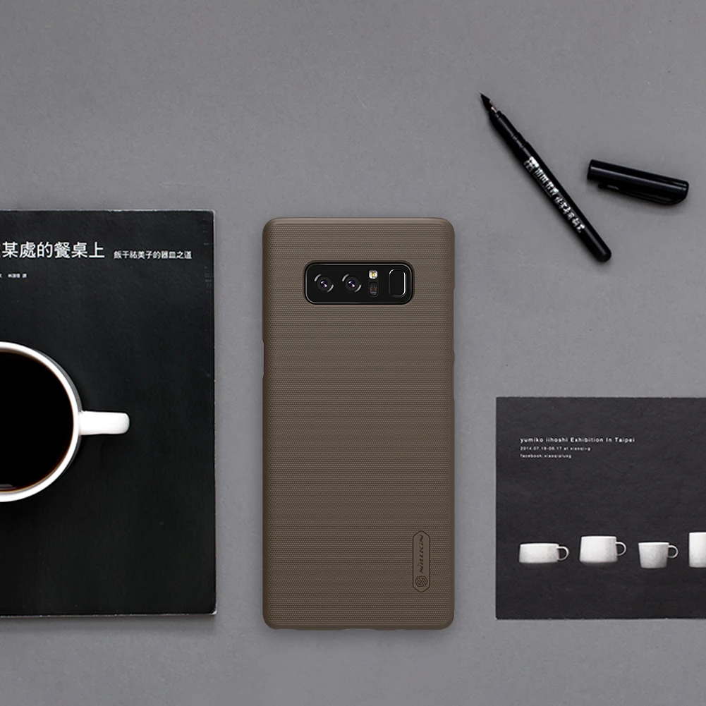 Для samsung galaxy note 8 Nillkin супер матовый защитный чехол для galaxy note 8 чехол с подарком