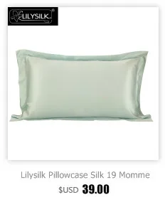 LilySilk Комплект постельного белья 3 шт. 100 шелк тутового шелкопряда Люкс queen King плоский лист Оксфорд наволочки 22 momme Бесшовные