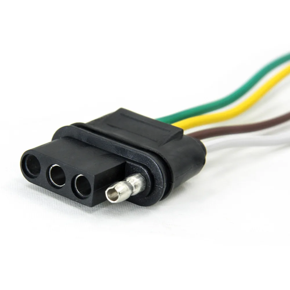 TIROL 4 ходовой плоский трейлер провода жгут удлинитель разъем с 36 дюймов Длина