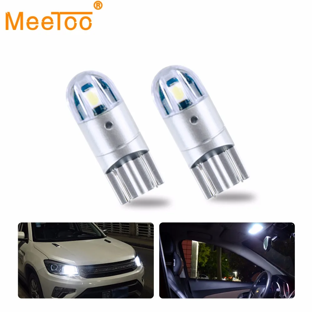Светодиодные Автомобильные лампы T10 W5W автомобильная лампа 12 В 24 сигнальные для