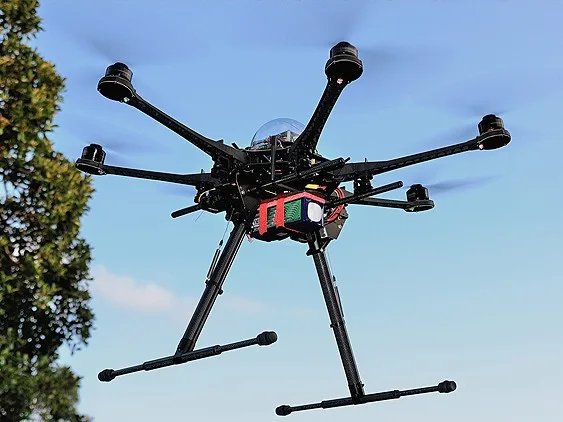 RCTIMER EVO Arm F800-R мультироторная рама комплект без коробки с синий черный Выдвижной шасси
