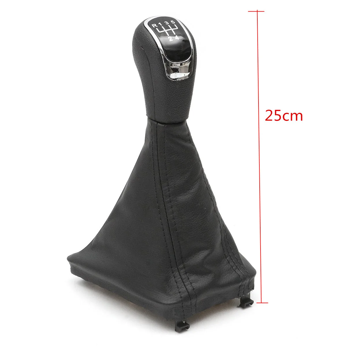 5 Speed Car Gear Shift Knob Shifter Lever Stick Gaiter Boot For Skoda Octavia II 2009-2012 Superb II 2008-2012 for Yeti 2009-12