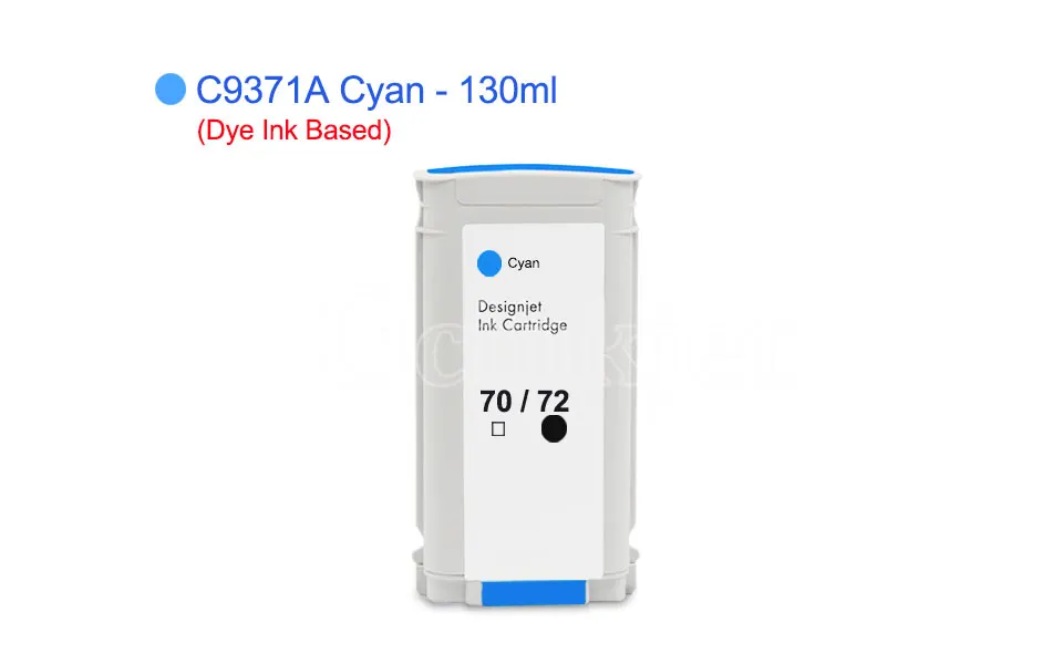 Ocinkjet набор состоит из 6 предметов для hp 72 чернильный картридж с чернилами совместимый чип для hp T610 T620 T770 T790 T1100 T1120 T1200 T1300 принтер