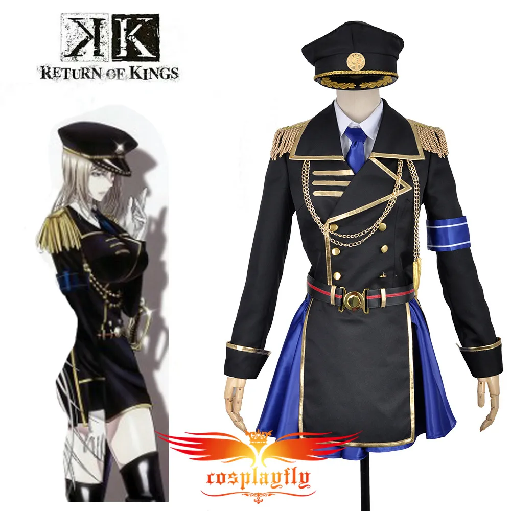 Женский костюм для косплея K Anime Return Of Kings Seri Awashima военная униформа Королевская