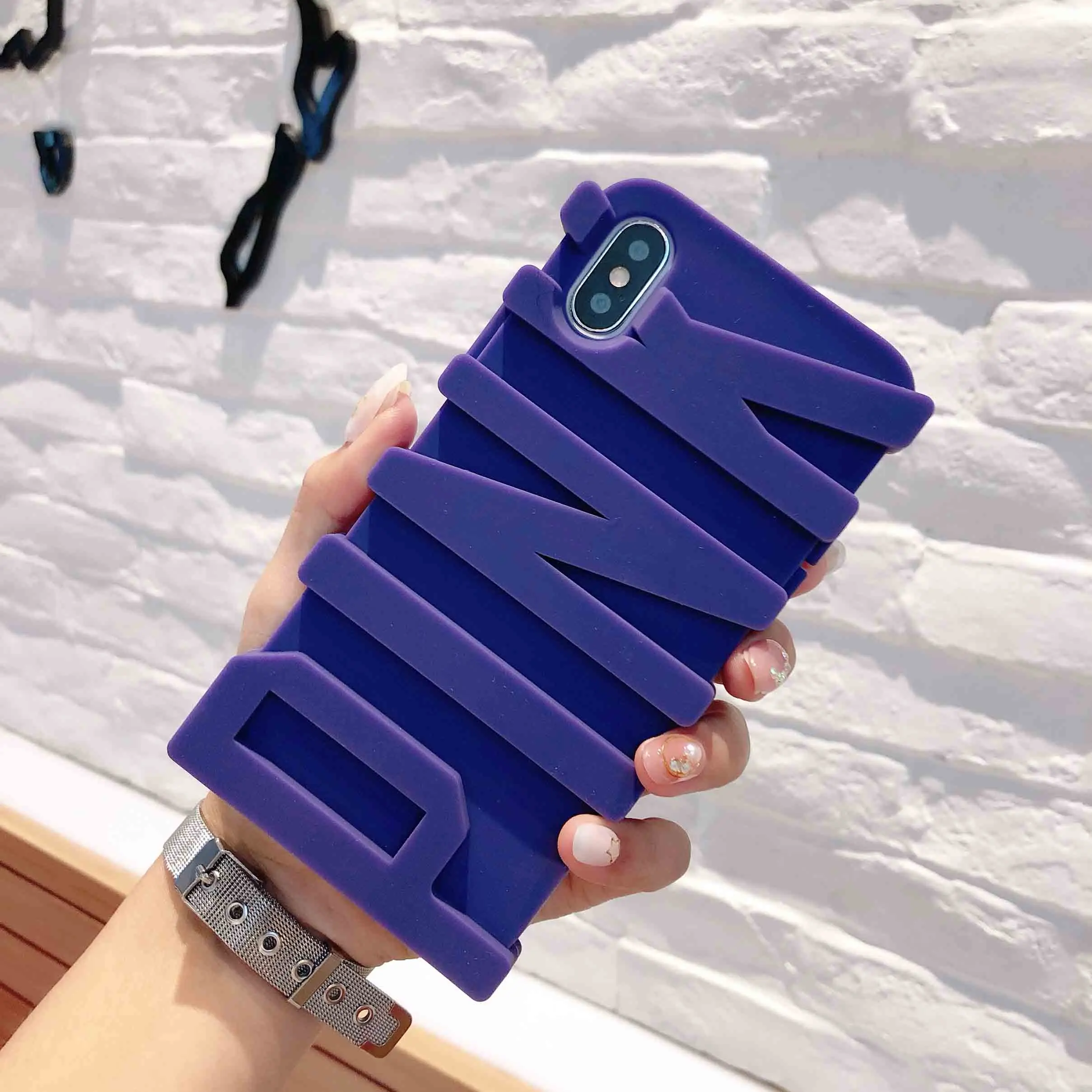 11 3D мультфильм милый розовый мягкий силиконовый чехол для iPhone 5 6 S X XS 7 8 Plus чехлы для телефонов Fundas Coque Capa резиновый Блестящий Единорог - Цвет: 11