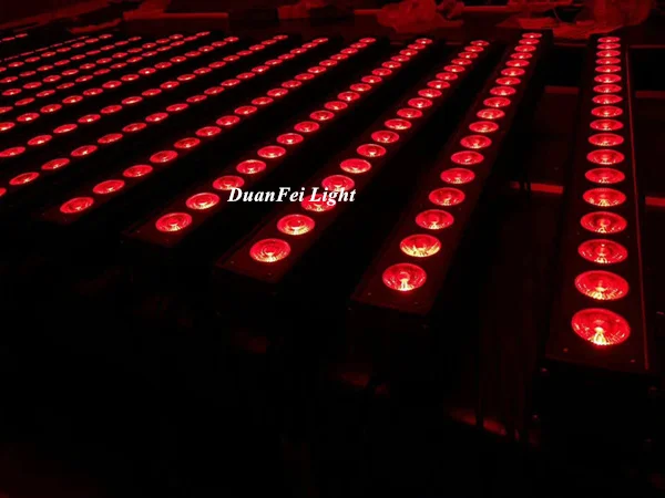 Светодиодная панель для дома 24 партии RGBWA УФ настенный светильник Dmx512 DJ