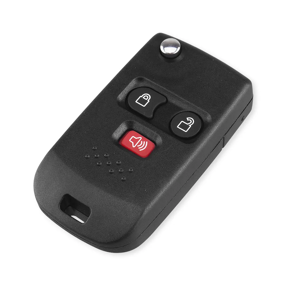 KEYYOU 3 кнопки складной Автомобильный Дистанционный флип чехол для ключей 001 2011 Ford