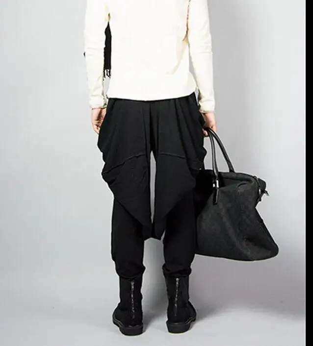 28 44! бесплатная Доставка! дизайн мужская стилист Корейский зимние брюки юбка