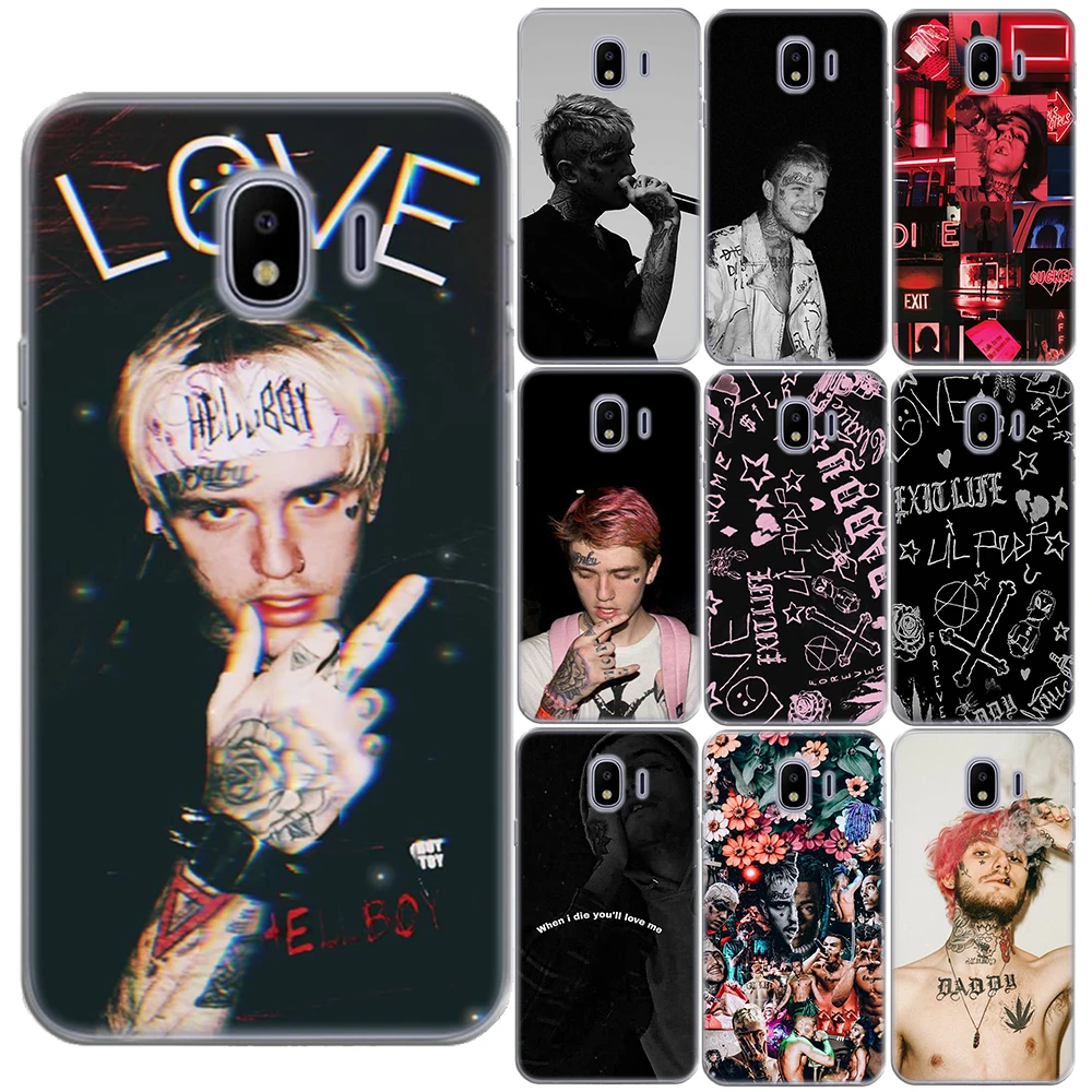Мягкий ТПУ чехол Rap Lil Peep для Samsung Galaxy J3 J7 J8 J6 J4 Plus 2018 J5 2016 2017 M10 M20 M30 J2 Prime Pro | Мобильные