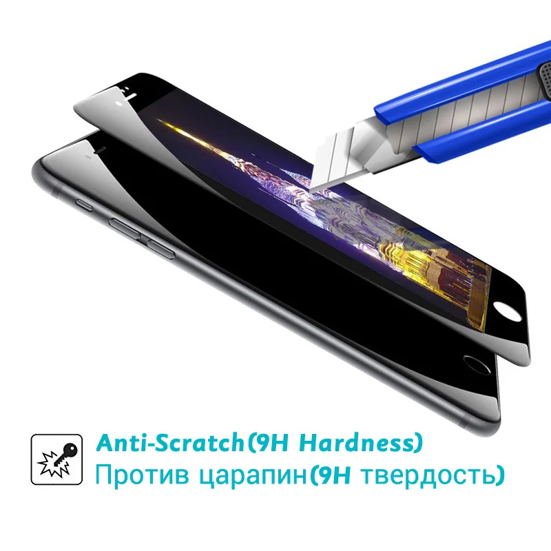 Высококачественное полноэкранное защитное стекло moф для iphone 7 8 6 Plus протектор