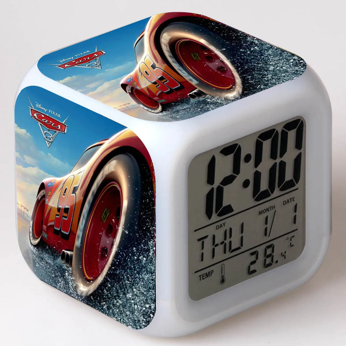 2 Детский будильник, игрушка, Led, Reloj Despertador, цифровые часы, Электронный светильник для пробуждения, Настольный светильник, Reveil Wekker - Цвет: 2