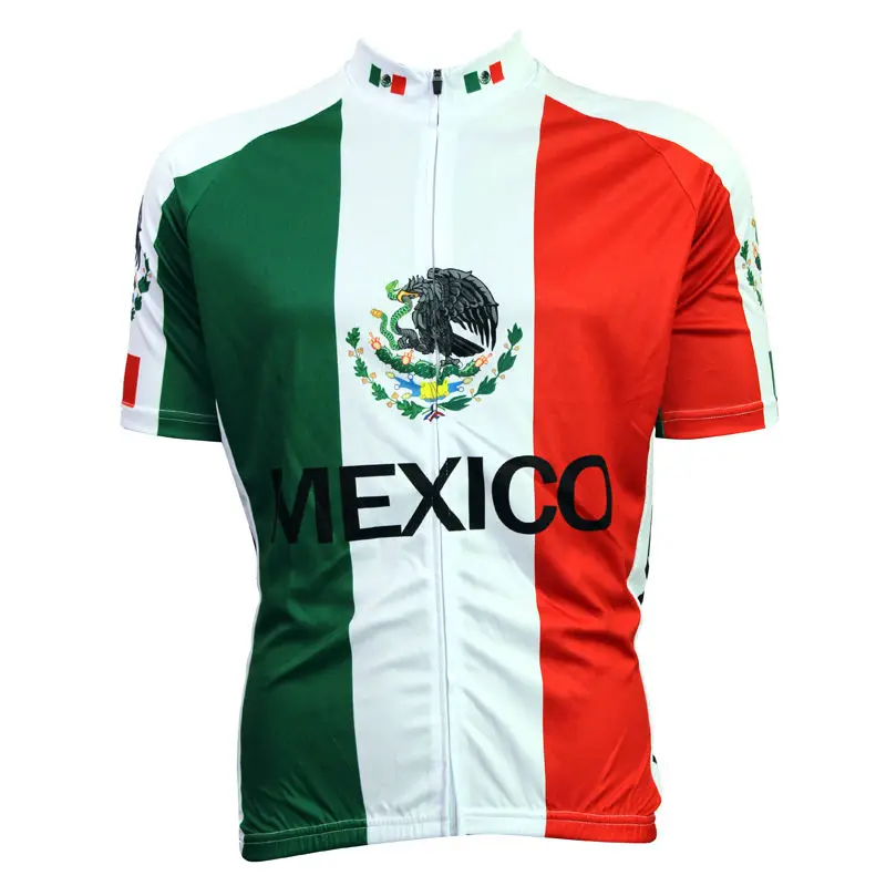 Заграничная спортивная одежда флаг Мексики узор Для мужчин весенние и летние