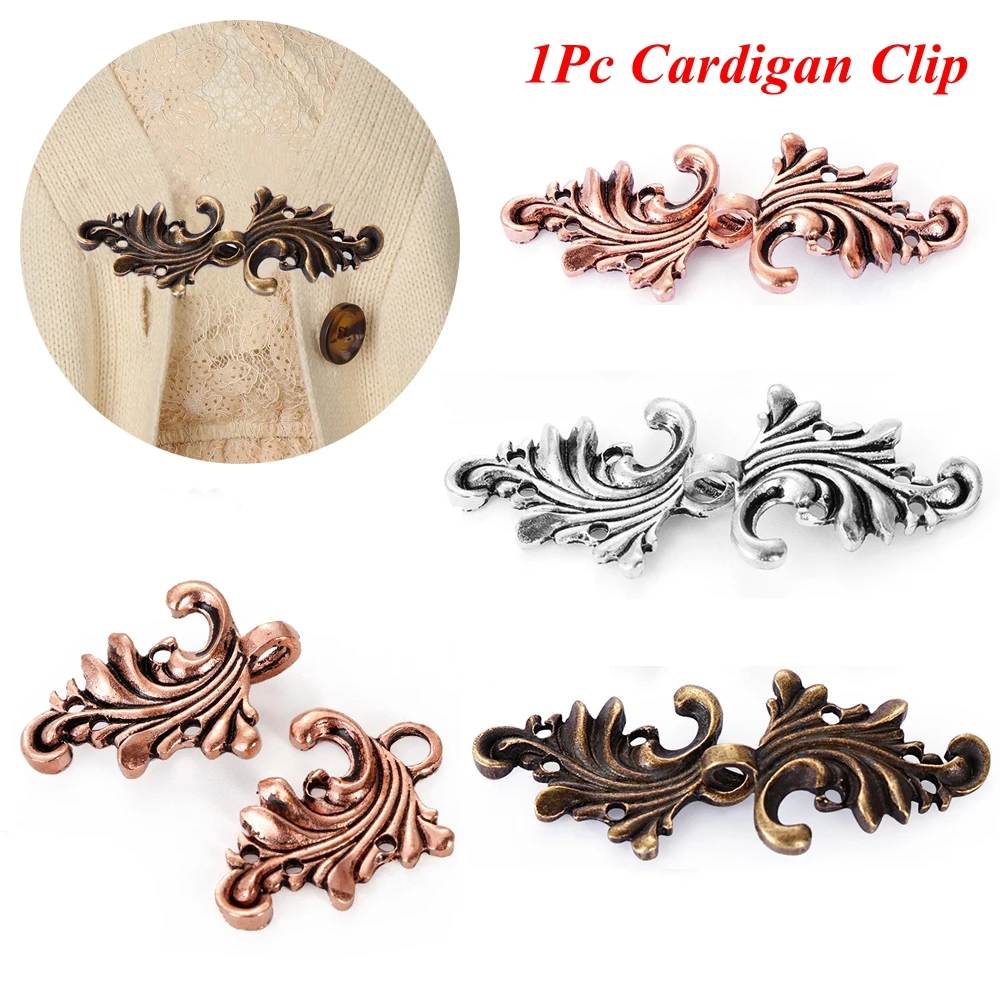 1 шт. женский свитер блузка булавка для шали клипсы броши воротник рубашка Ретро