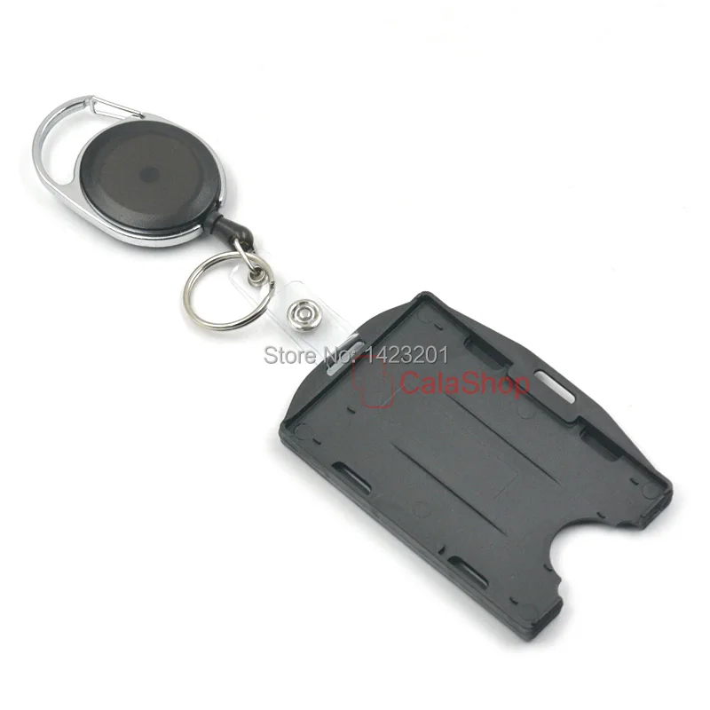 2 компл./лот вертикальный горизонтальный держатель ID карты значок йо катушка