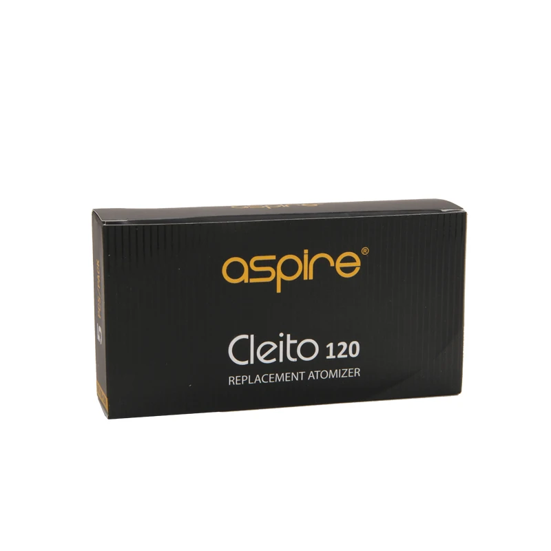 5pcsOriginal Aspire Cleito 120 Coil 0.16ohm Head Replacement Electronic Cigarette coil for Tank Vaporizer | Электроника