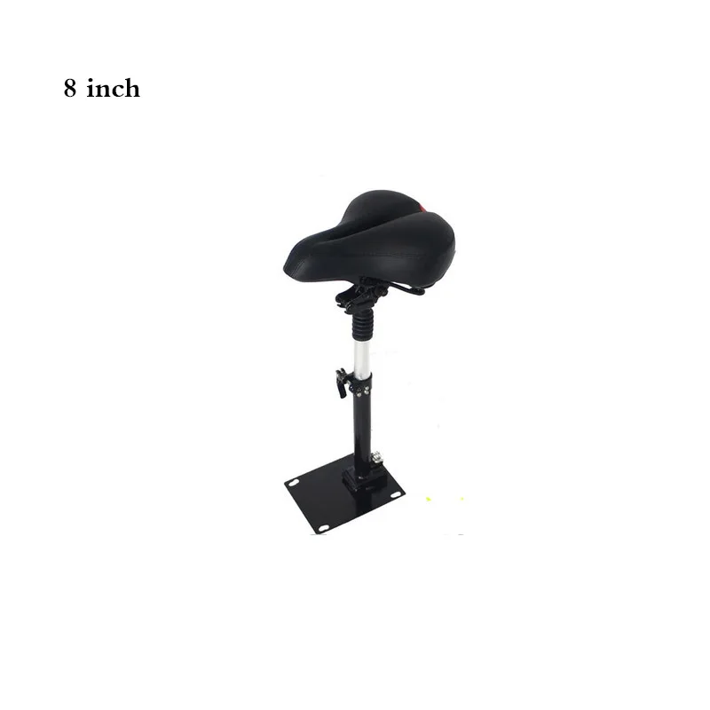 8inch big size K0005 Электрический скутер мягкое сиденье Седло складное регулируемая высота амортизирующее Складное Сиденье стул запасные части скутер сиденье - Цвет: 8inch big size K0005