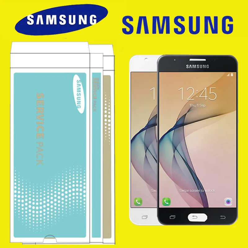 Оригинальный 5 0 ''ЖК дисплей с рамкой для SAMSUNG Galaxy J5 Prime G570F G570 SM ЖК монитор