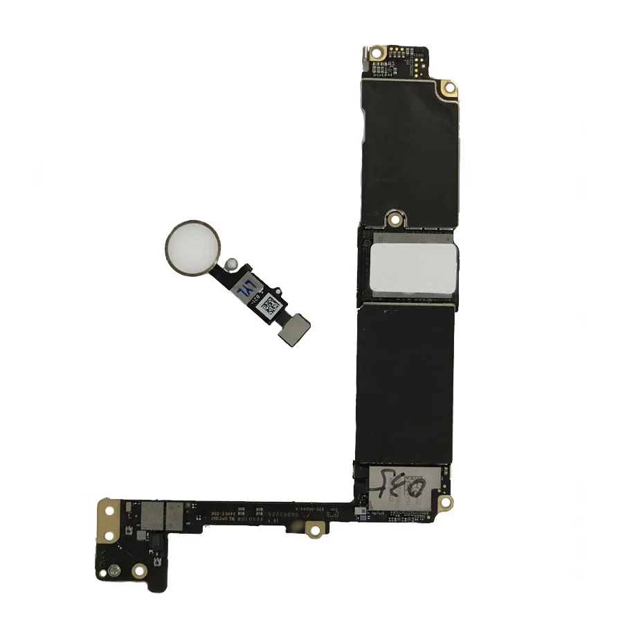32 Гб 128 ГБ 256 ГБ оригинальная материнская плата для IPhone 7 Plus 7 Plus с/без touch ID разблокированная материнская плата IOS системная материнская плата