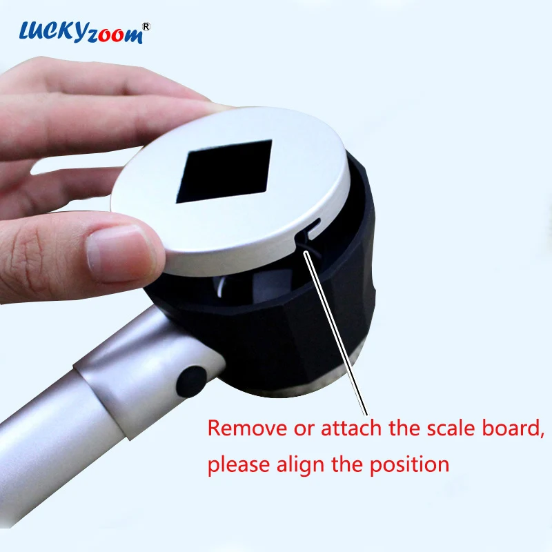 Luckyzoom ручной светодиодный освещенный увеличитель оптический Стекло Лупа со
