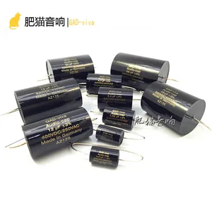 1 партия2 шт. немецкий оригинальный GAD-viva цинковый аудио-колпачок Серебряный 0,01 мкФ 100 мкФ 400V-630V фольга лихорадка аудио конденсатор, бесплатная доставка