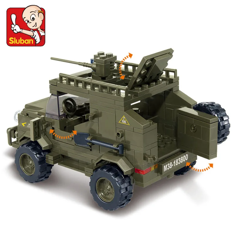 Sluban модели Здание игрушка Совместимость с LEGO Лего Legos Конструктор B0299 221 блок