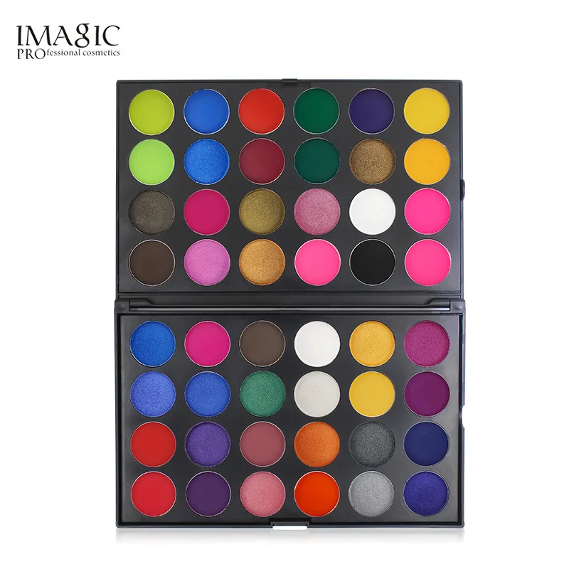 IMAGIC Pallete Профессиональный 48 цветов Тени для век матовые мерцающие блеск
