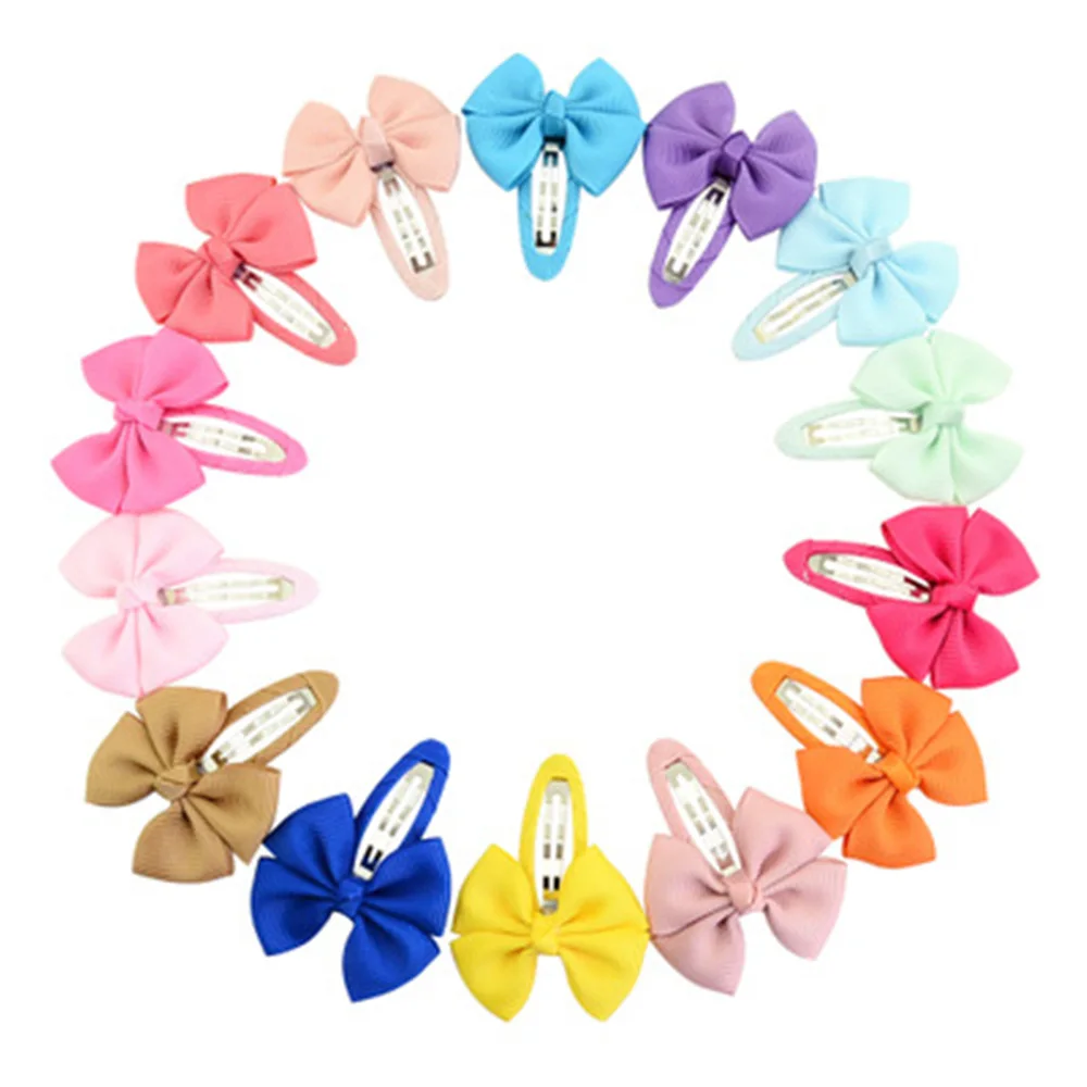 10 pcs/lot New Fashion Baby Girls Hair Clips Cute Cartoon BB Hairpins Children Accessories Bow-knot Barrette Child Clip |