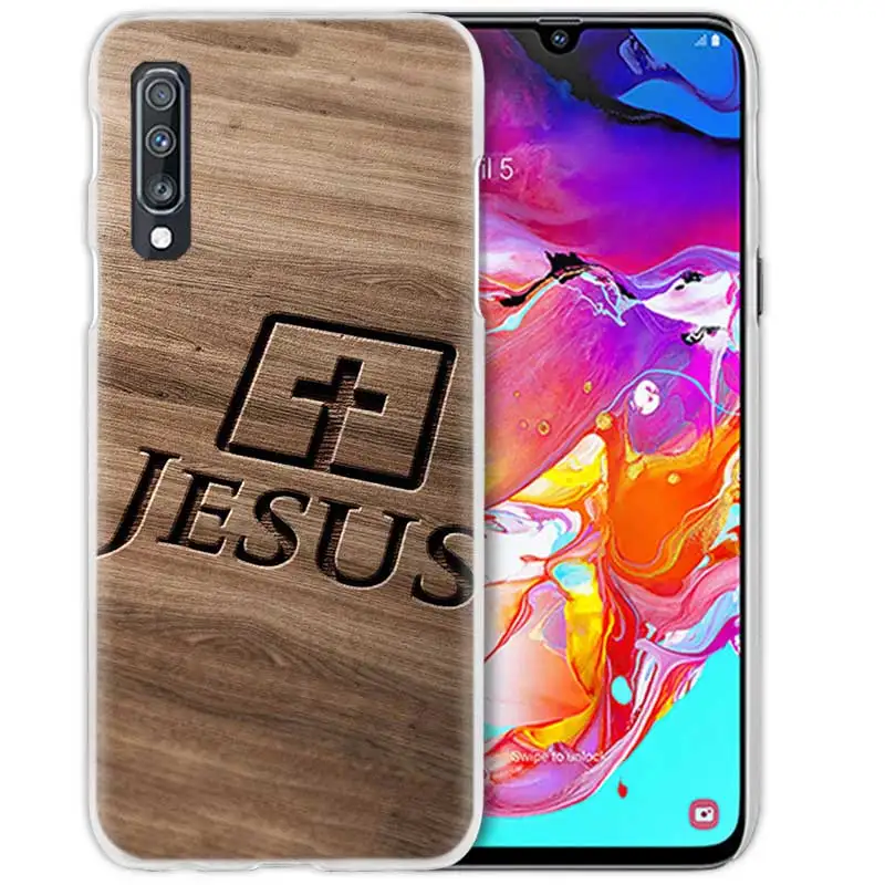 Jesus Cristo чехол для samsung Galaxy A50 A70 A20e A60 A40 A30 A20 A10 A8 A6 плюс A9 A7 жесткий поликарбонатный чехол-портмоне для телефона Капа