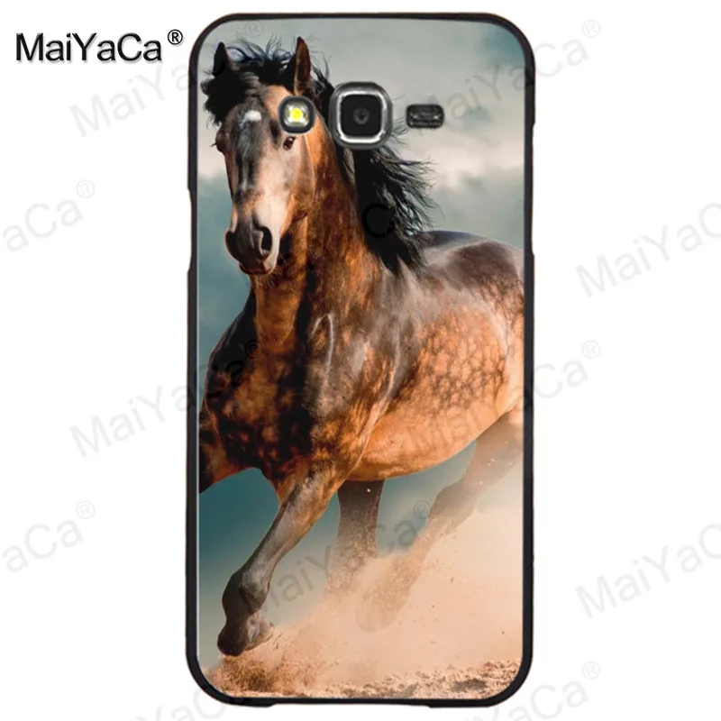MaiYaCa runing horse хит продаж модный веселый динамичный черный силиконовый мягкий tpu
