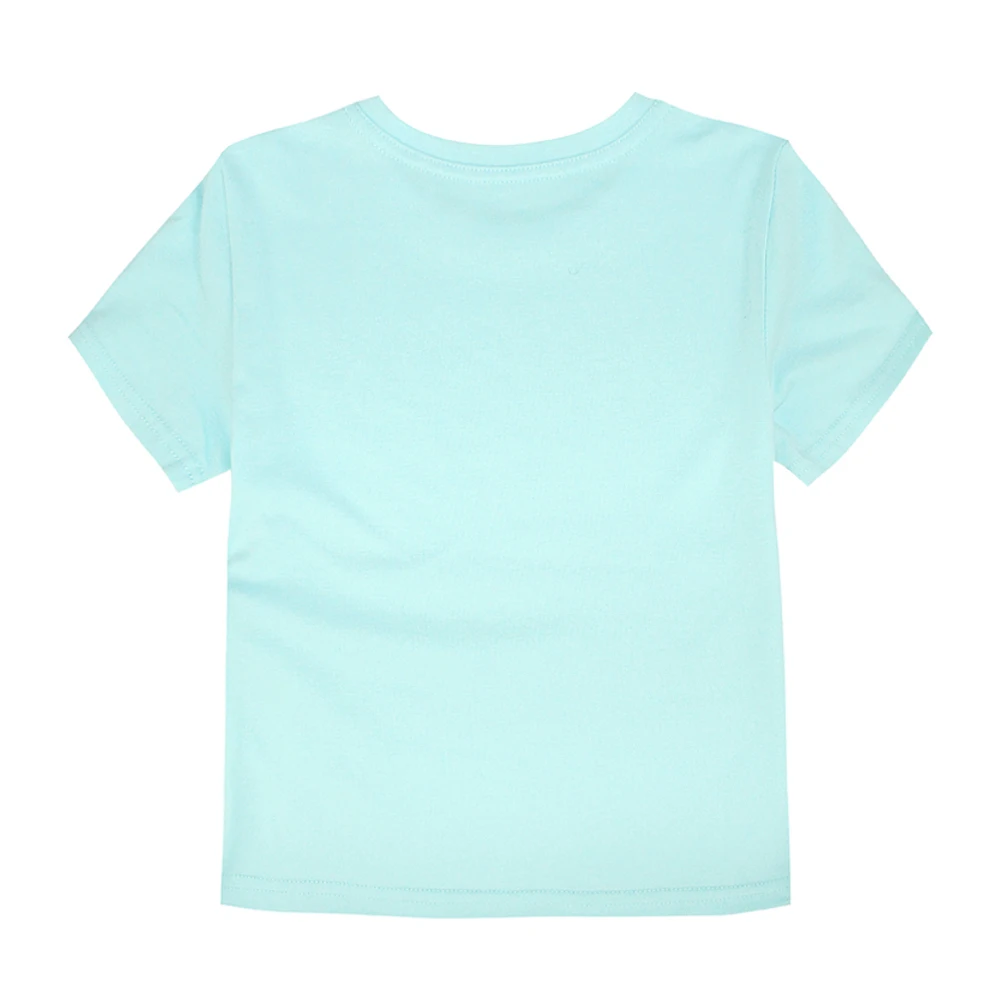 Летние хлопковые футболки с рисунком для маленьких мальчиков и девочек