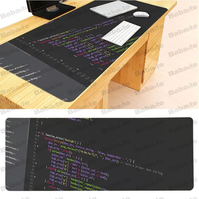 Babaite пользовательские кодовые клавиатуры игровые коврики размер для 30x90 см 40x90