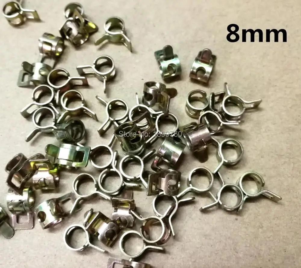 500x / Per 5/16 &quot8 мм пружинный зажим Мазут линия силиконовый вакуумный шланг
