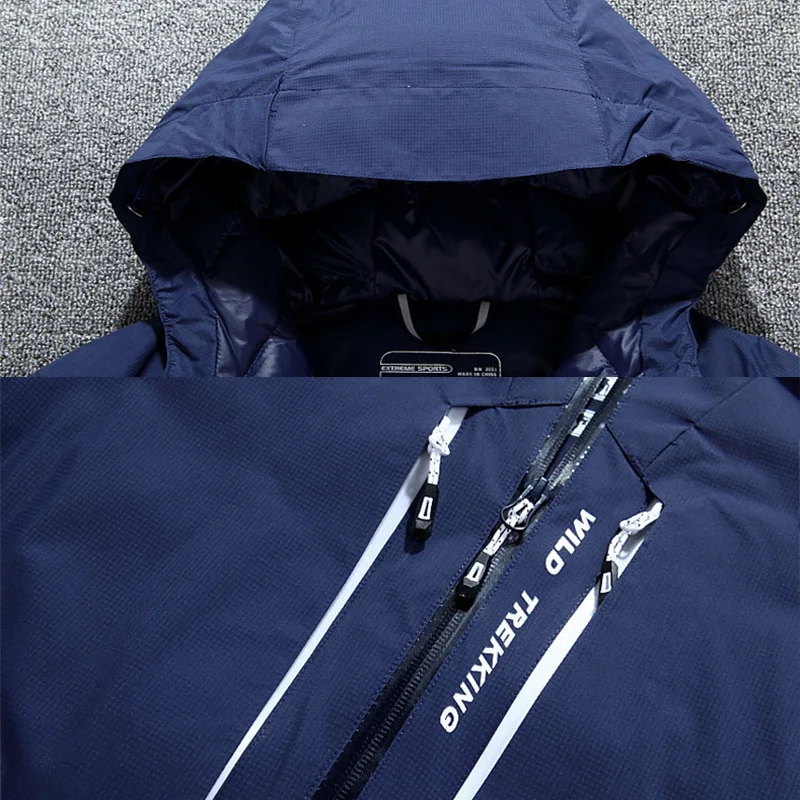 Мужской повседневный пуховик толстая парка верхняя одежда для зимы 2019 | Мужская