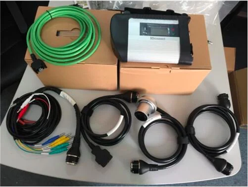 Супер Высокое Качество mb star c4 wifi sd Подключение звезда диагностический сканер