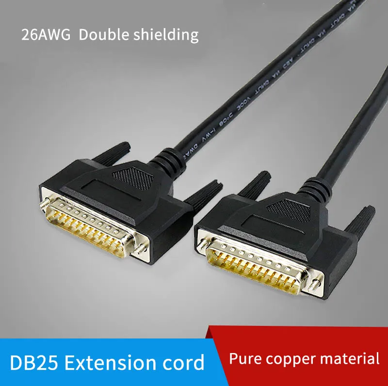 5 м 25Pin DB25 параллельный Мужской и Женский удлинитель принтер LPT M F кабель