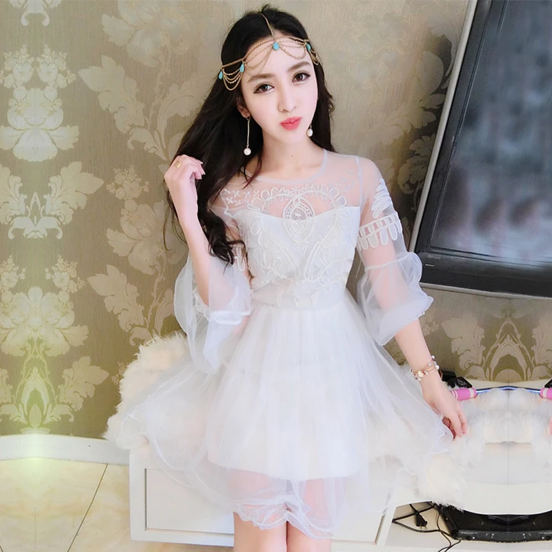 Новая модная брендовая летняя стильная женская одежда милая kawaii Женская вышитая