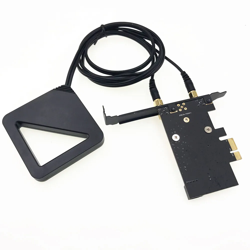 Адаптер PCI E 1X для ПК Intel AX200 AX200NGW 802.11ac 2400 Мбит/с Bluetooth 5 0|Сетевые карты| |