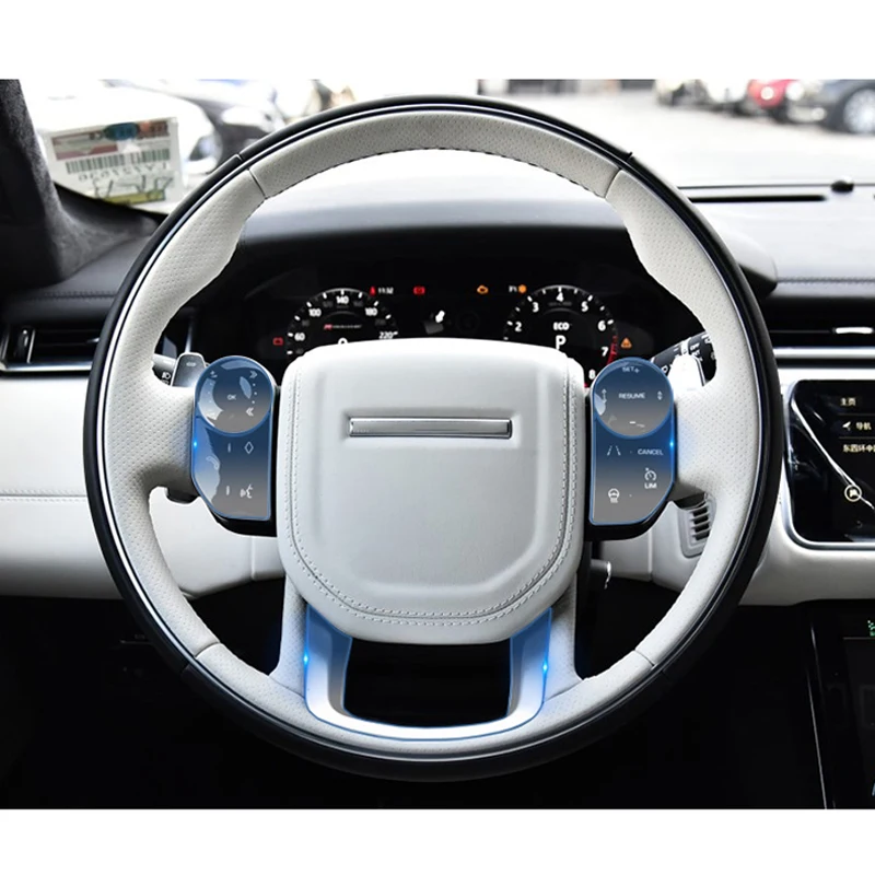 Наклейка для Range Rover Velar прозрачная рекламная пленка из ТПУ наклейка s range rover