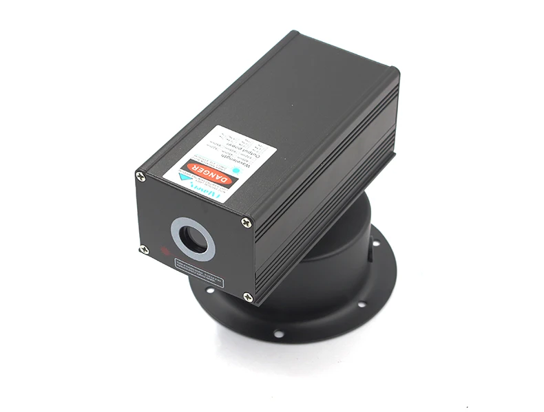 Oxлазеры 532nm 0,2 W 12V Высокая мощность головка движущийся зеленый лазер с широким световым DJ для лазерного шоу, сцены зеленые лазерные модули