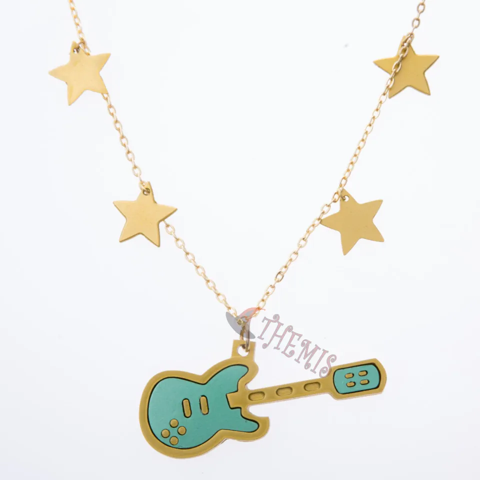 Популярное ожерелье Athemis с кулоном в форме гаты модное SUPER SONICO для косплея