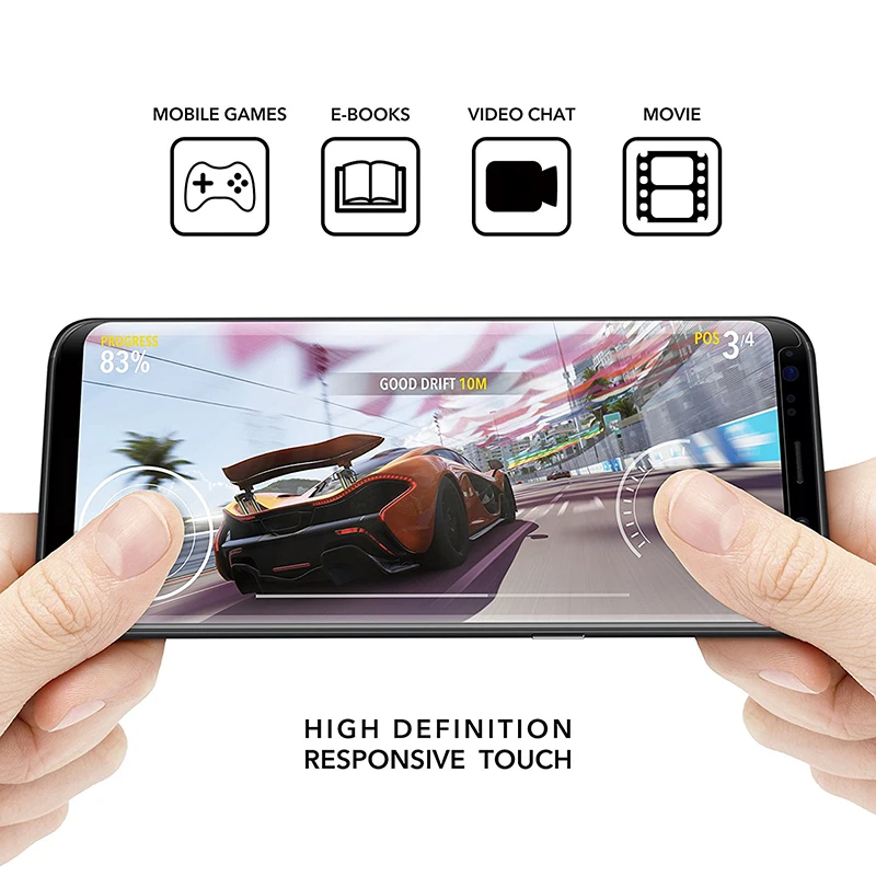 Изогнутое закаленное стекло Suntaiho для samsung Galaxy A50 s8 S9 S10 S10 plus S7 edge Защитная пленка для samsung Note 8 9 S10E